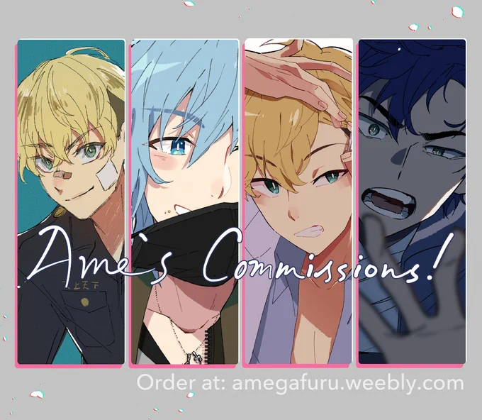 Commissions are open!! 🥳 it's been quite awhile

full info and more samples are on my comms site (link in thread) 