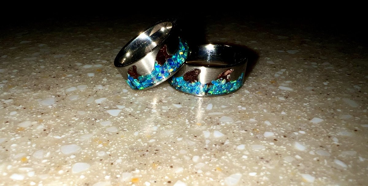 JTreeCreations's tweet photo. 💥FLASH RING GIVEAWAY💥

Winner will win a custom ring! 

International is allowed but responsible for shipping. USA shipping free 

Ends tomorrow 2pm est

How to Enter! 
MUST Follow/Rt  

Extra Entries:
Tag a friend(s) https://t.co/AoS4AkOJGu