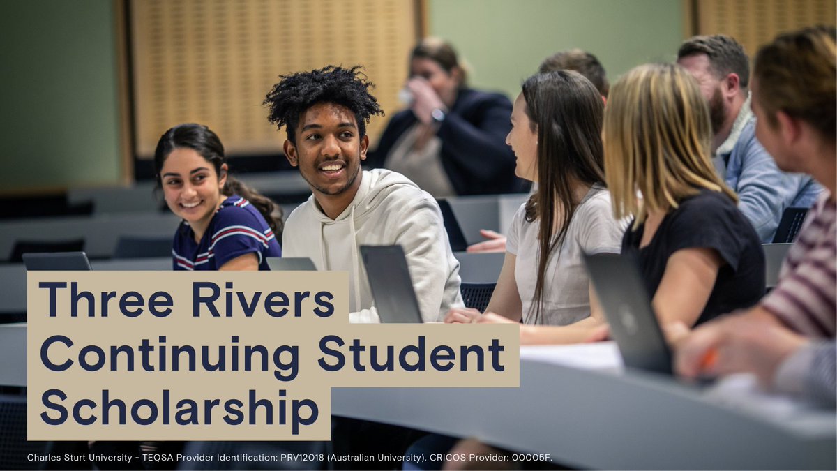 ThreeRiversDRH's tweet photo. Three Rivers DRH Continuing Student Scholarships: We are offering 6 #scholarships for regional/rural origin students who have completed at least 1 year of study towards their health degree. Apps close 10 June https://t.co/5cwHNuHcBC #LiveStudyWorkRural #CharlesSturtUni https://t.co/JOpfCOZZky