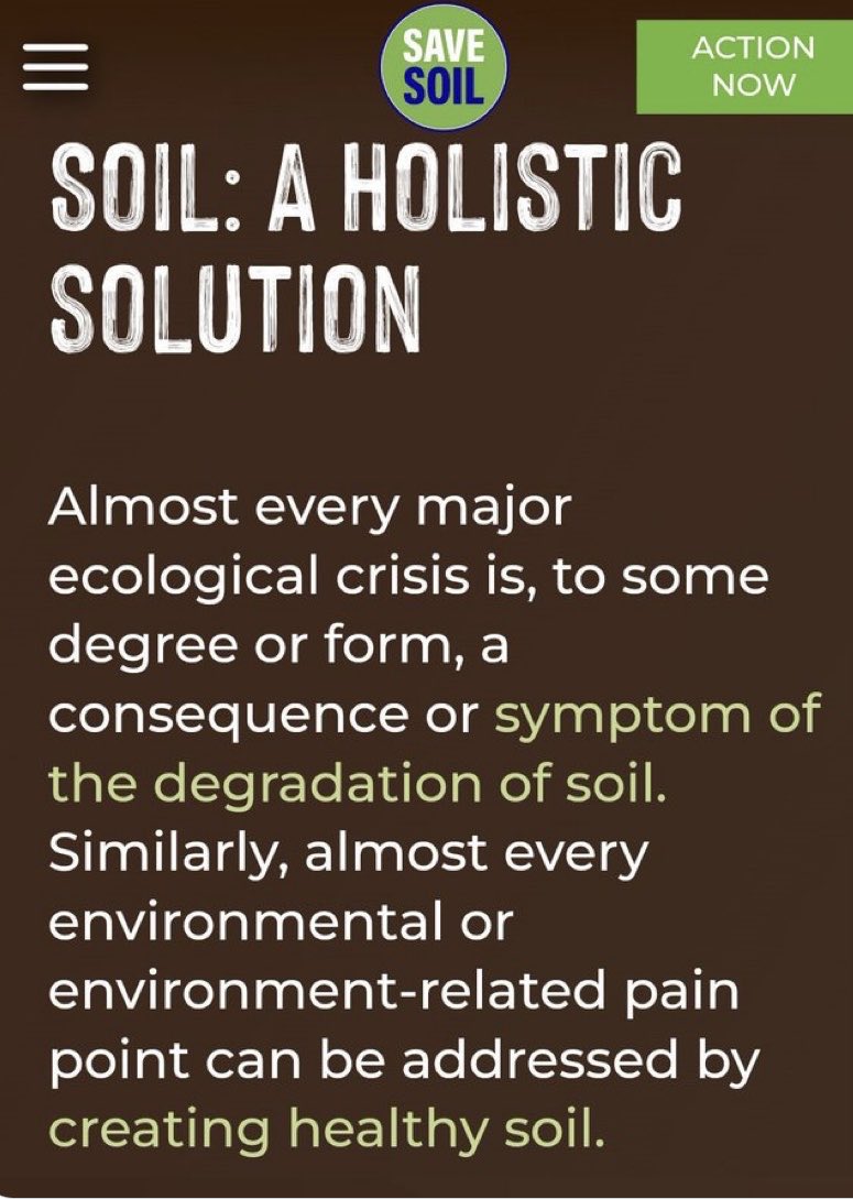 hprajdev's tweet photo. Rich Soil is the solution for many many problems we are facing and we will be facing in near future. #Savesoil #wellbeing #Health prevent #Soildesertification @cpsavesoil @SadhguruJV https://t.co/QvEcSZfpsR