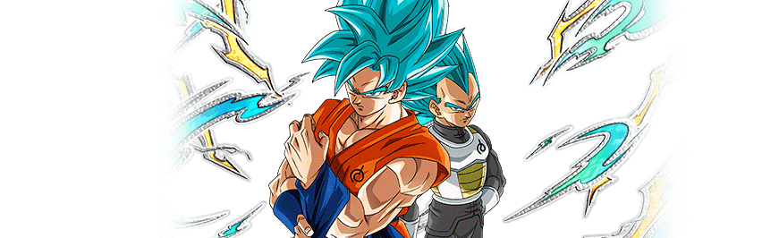 Super Saiyan Blue Goku (Dokkan Battle Card Render) by