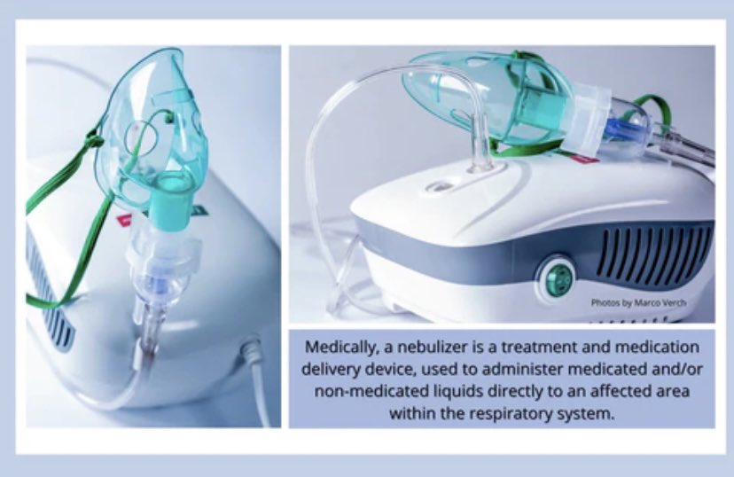DiagolonMonkey's tweet photo. Did U know that having a #Nebulizer could save YR life? BUY ONE ASAP. Walmart pharmacies stopped stocking them 2 make it harder 2 find 4 people (& some required prescriptions which is crazy). Use: #FoodGradeHydrogenPeroxide or #CollodialSilver or #LugolsIodine
Recommend👇 https://t.co/tMueFUjjZ2