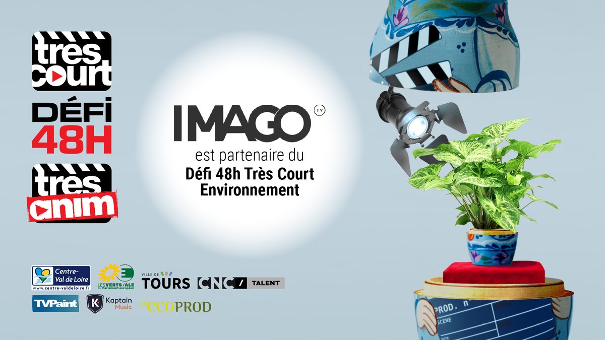 Le Défi 48h du Très Court film festival lance sa 4ème édition, et pour la 4ème fois, imago sera très heureux de décerner son prix à l'un des courts-métrages !
 
Ce sera en juin, et les inscriptions se terminent ce mardi 31 mai, il ne vous reste que... 48h !😉