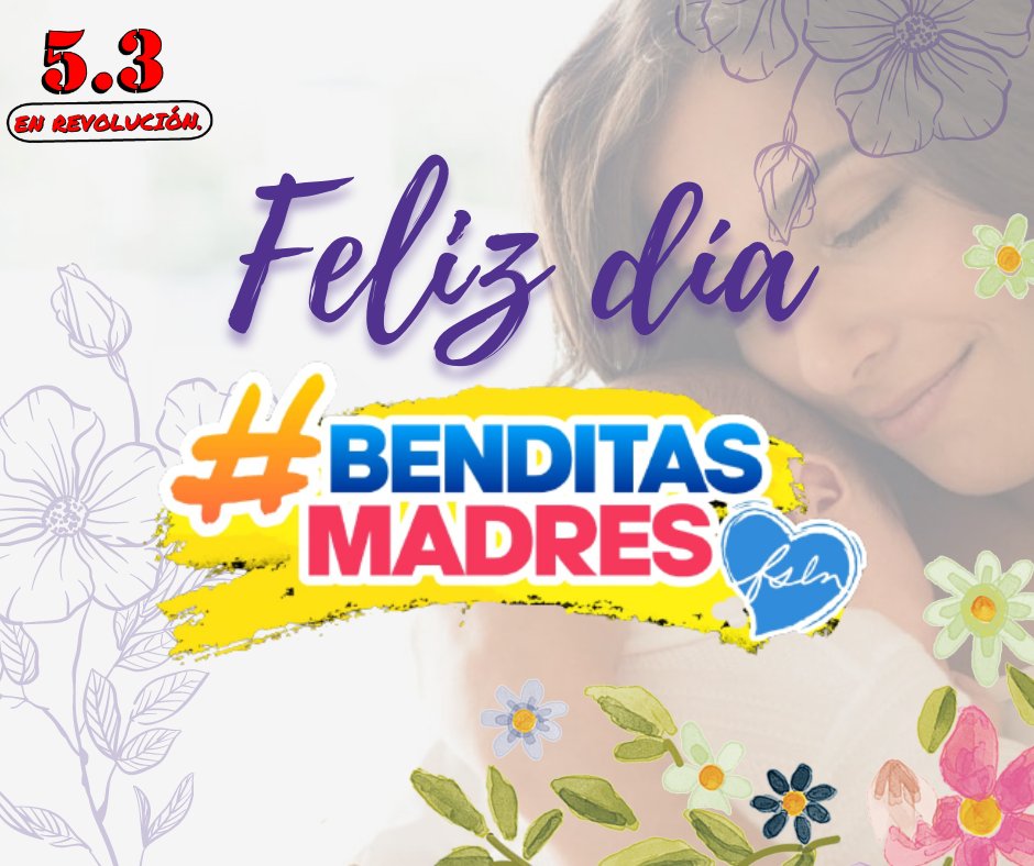 #BenditasMadres Desde ya les deseamos a esas Grandiosas Mujeres que nos dan la Gracia de la Vida un excelente día