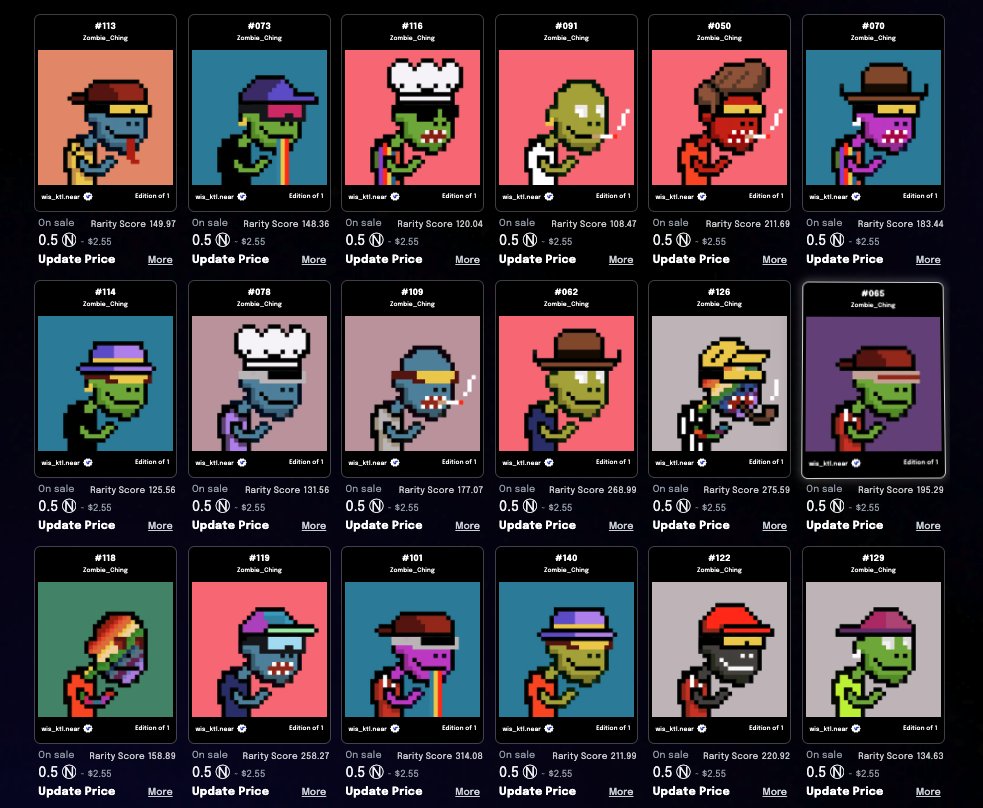 zombie_ching's tweet photo. 🔥🔥 New drop
Which zombie is right for you?
...
Let's go &amp; collect your zombies.🧟🧟‍♂️🧟‍♀️
📍https://t.co/EMwKC8NHbV
.
@ParasHQ
 .
#pixelart  #NFTThaicommunity #NFTProject #NFTTHAILAND #NFTcollections #NFTCommumity #NFTdrops #paras #NEARcollector #NEARnft #nearprotocol  #zombie https://t.co/B3B44licpx