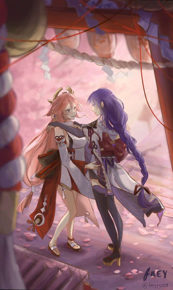 freyyy208's tweet photo. hc how the vision hunt decree came to be

#原神 #genshinimpact #eimiko #yaemiko #raidenshogun https://t.co/q1tO9ynhZ9