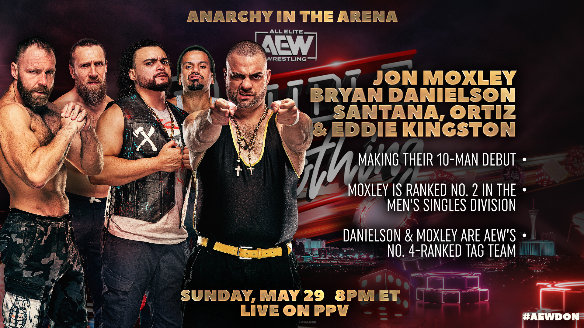 All Elite Wrestling on Twitter "It’s Anarchy in The Arena at AEWDoN