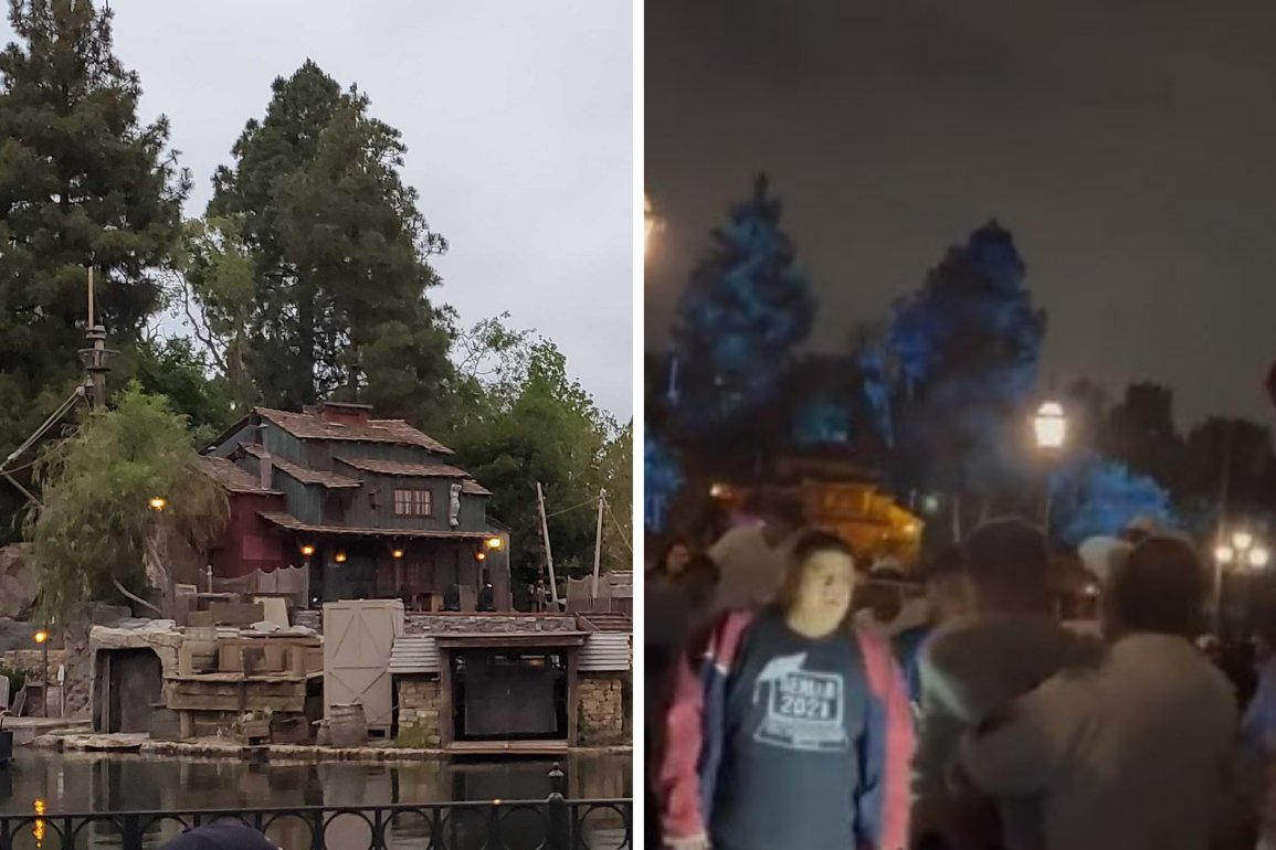 dlnt's tweet photo. VIDEO: Fight Breaks Out While Crowds Wait for ‘Fantasmic!’ at Disneyland
https://t.co/58v5iyjj1r https://t.co/055ZOX4JqA