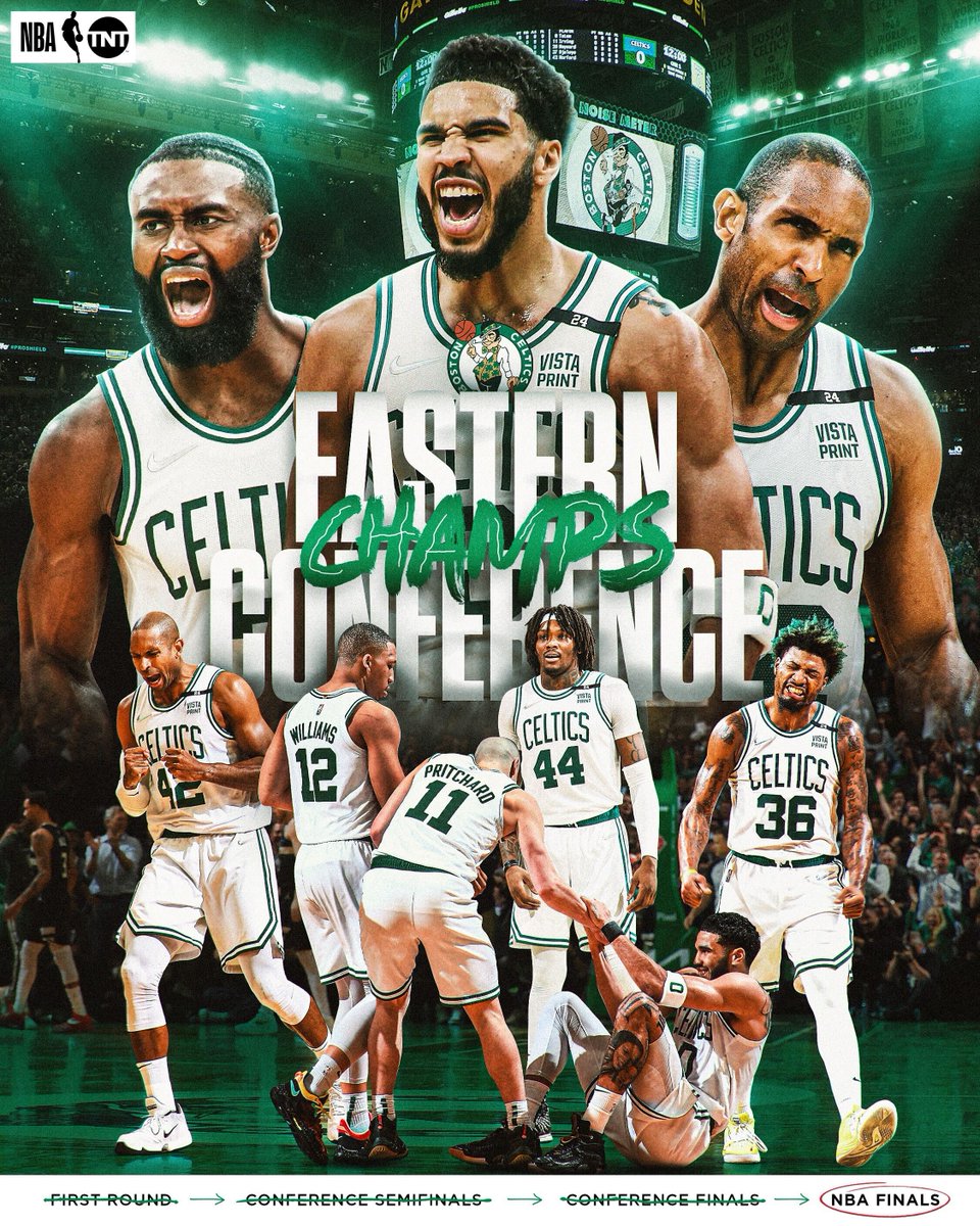 Team basketball Boston Celtics 2021-2022 Eastern Conference Finals