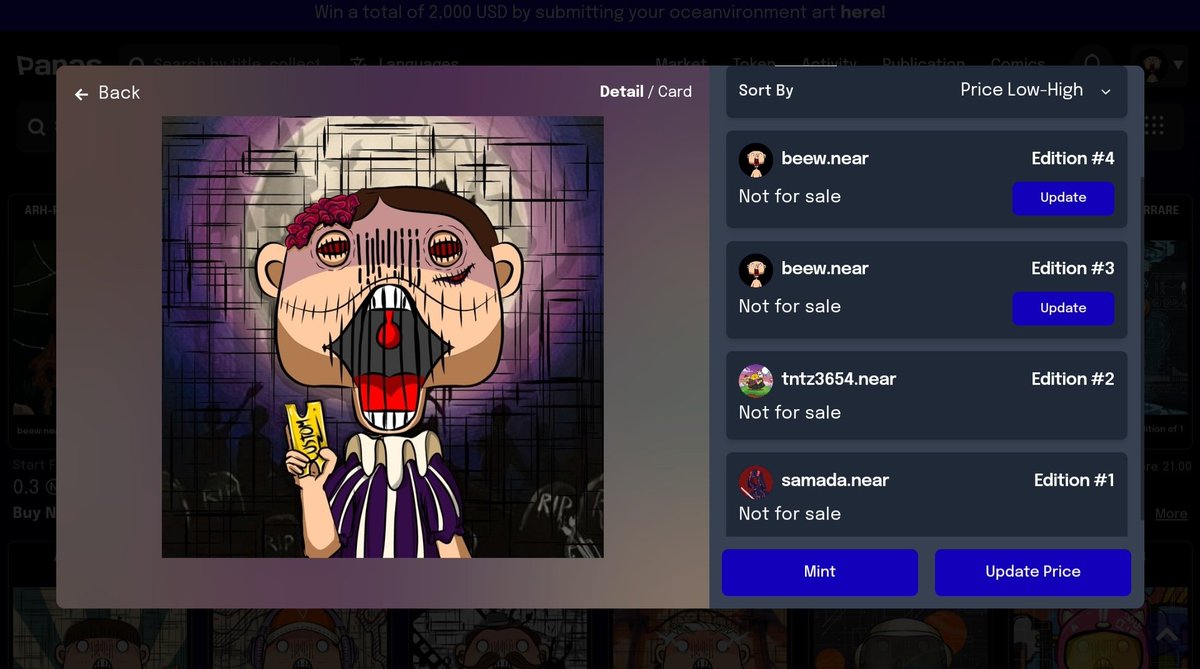 วันนี้มีกิจกรรมแจก ghost ticket หรือ ตั๋วผี ในดิสฟรี อีก 2 ใบนะครับ บุคคลทั่วไปสามารถไปร่วมลุ้นได้ครับ เริ่ม 12:00น - 13:00น  เวลาไทยค้าบ~ discord.gg/NwBRUchhUB

#NFTProject #NFTTHAILAND #NFTCommmunity #NFTfamily #NFTdrops #NFTdiscord #NFTshill #NFTMarketplace #NFTWhitelist