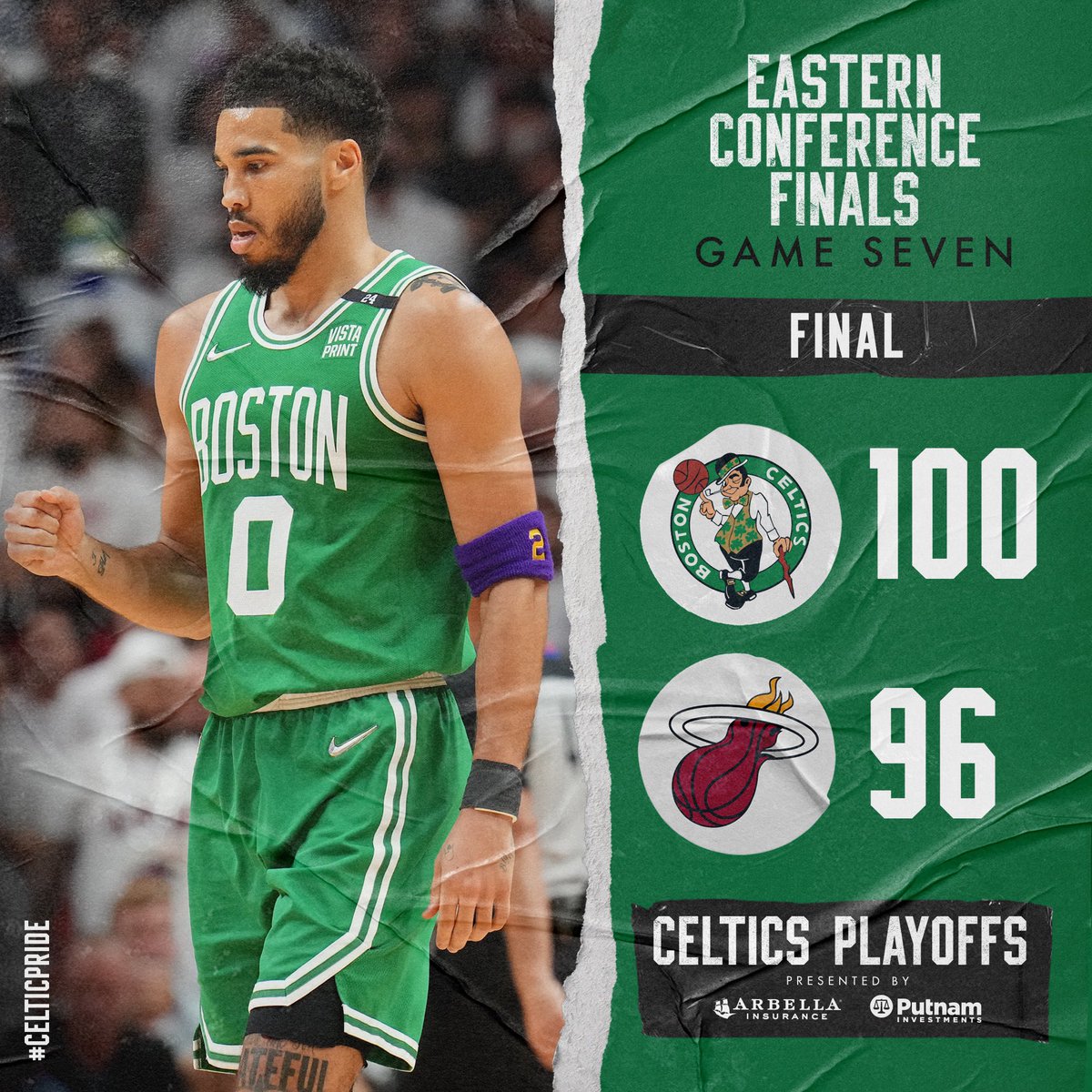 Boston Celtics: Jayson Tatum 2022 City Jersey - Officially Licensed NB –  Fathead