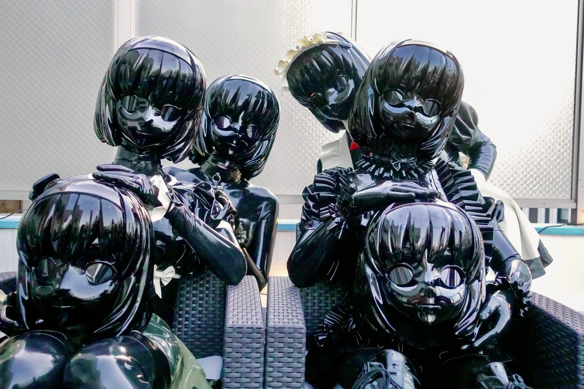 黒い娘ちゃんがいっぱい🥰🥰🥰