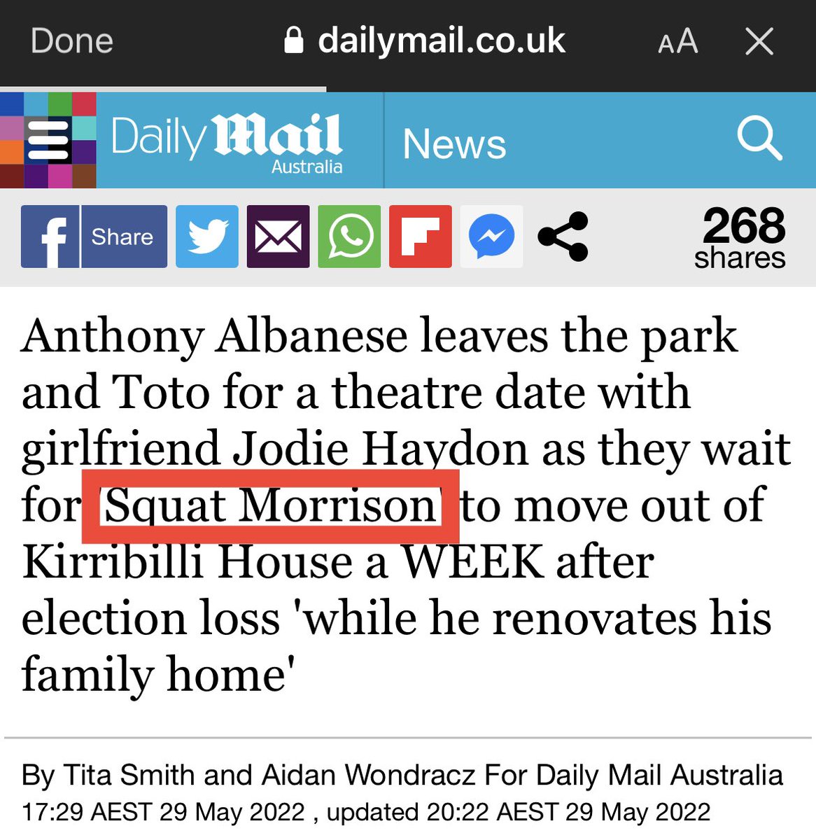 SarkySage's tweet photo. LOL #SquatMorrison is the best hashtag since the election 😂 https://t.co/BpyNwiopNx
