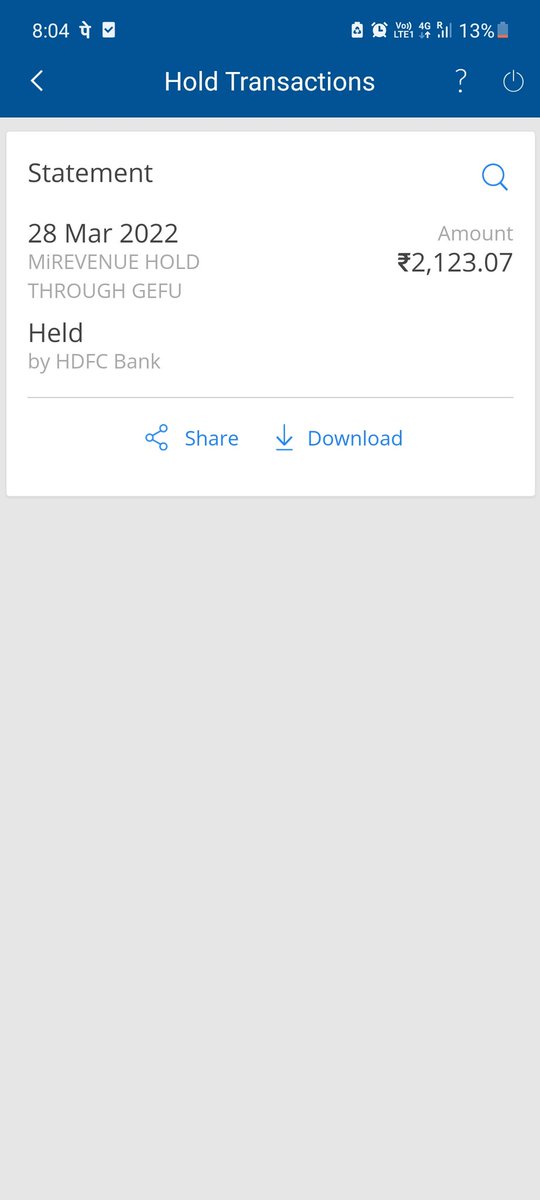 deepakt91366435's tweet photo. @HDFCBank_Cares dear sir my name is Aman singh tomar mera salary account shivalik nagar haridwar branch me hai ,mere account se 2123rs mirevenue through gefu hold concerns balance cut kiya hai pr kyo ,mujhe mera balance return kijiye. mere registerd mobile no.7753963056 h please https://t.co/owVsbdNAPl