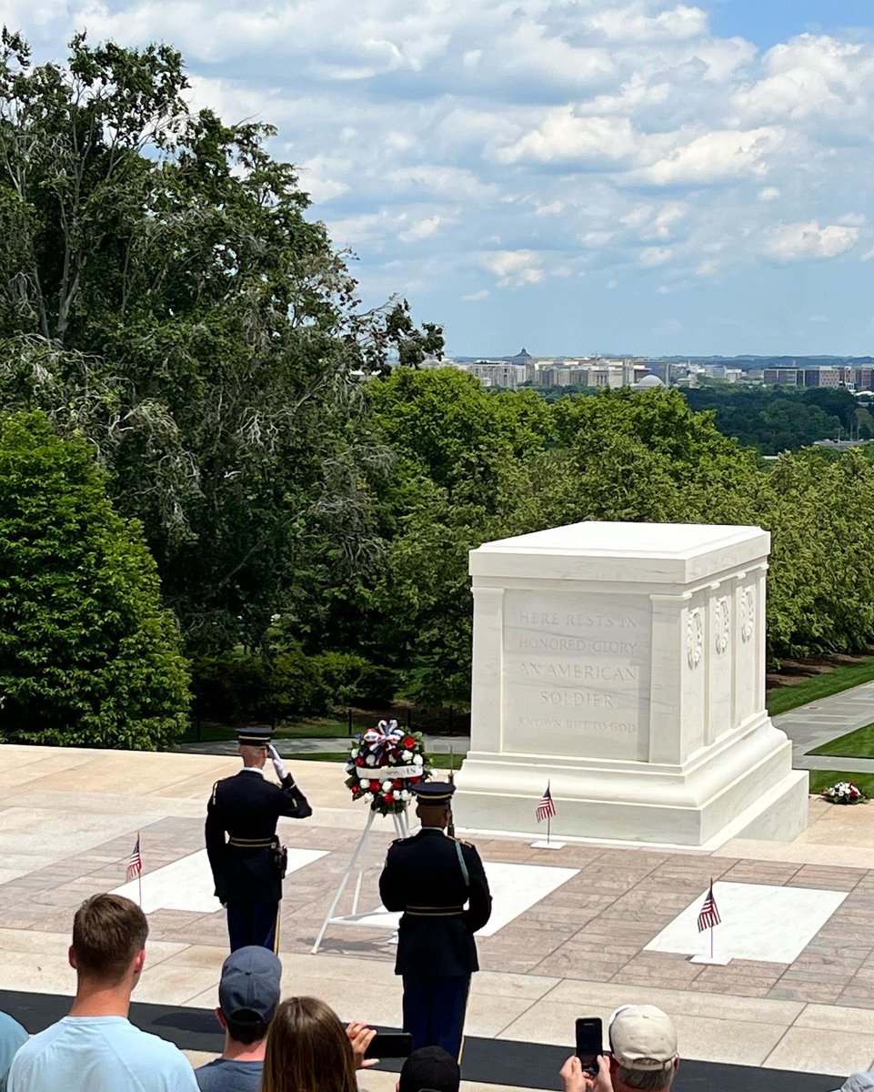 “Known only to God” - thankful to those who gave their all. To those MIA. Humbled to be at Arlington this Memorial Day Weekend.