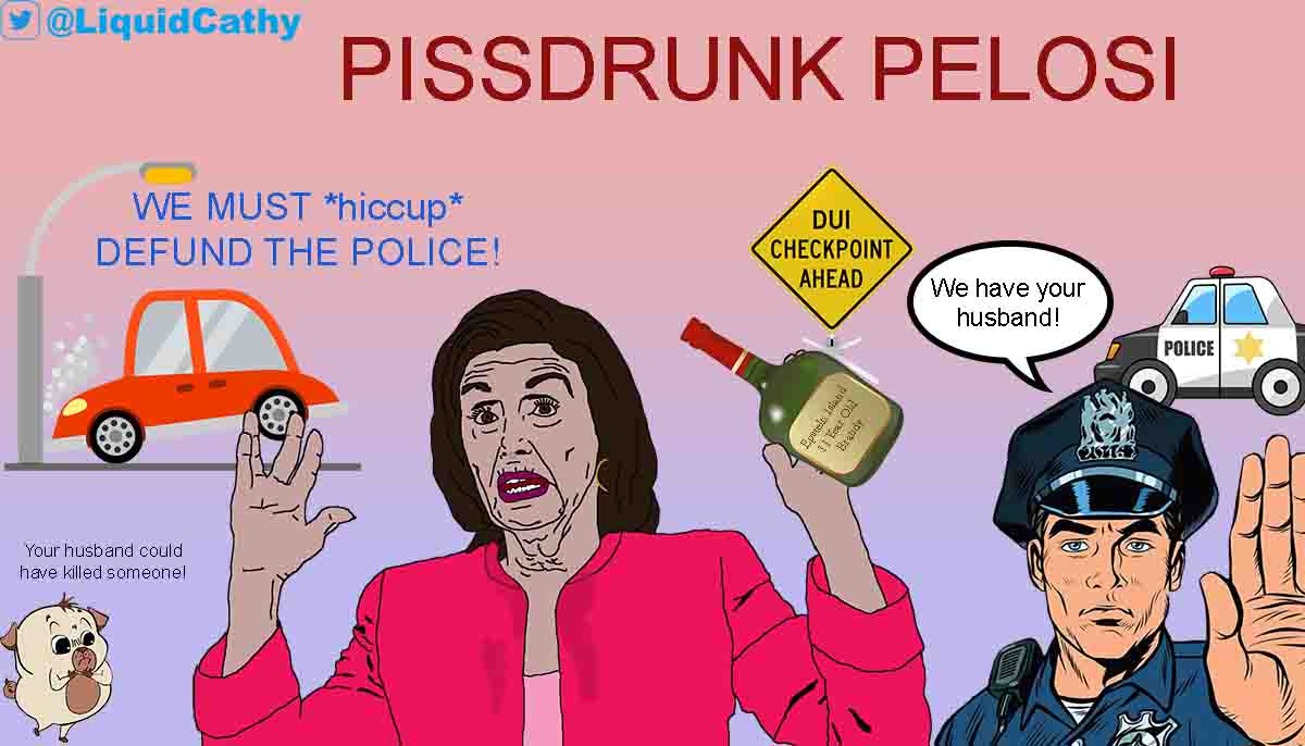 LiquidCathy's tweet image. The outrage! He could have killed someone! Ivrogne!

#WinifredThePug #NFT #NFTArtist #MeidasMighty #PelosiDUI #PelosiCrimeFamily