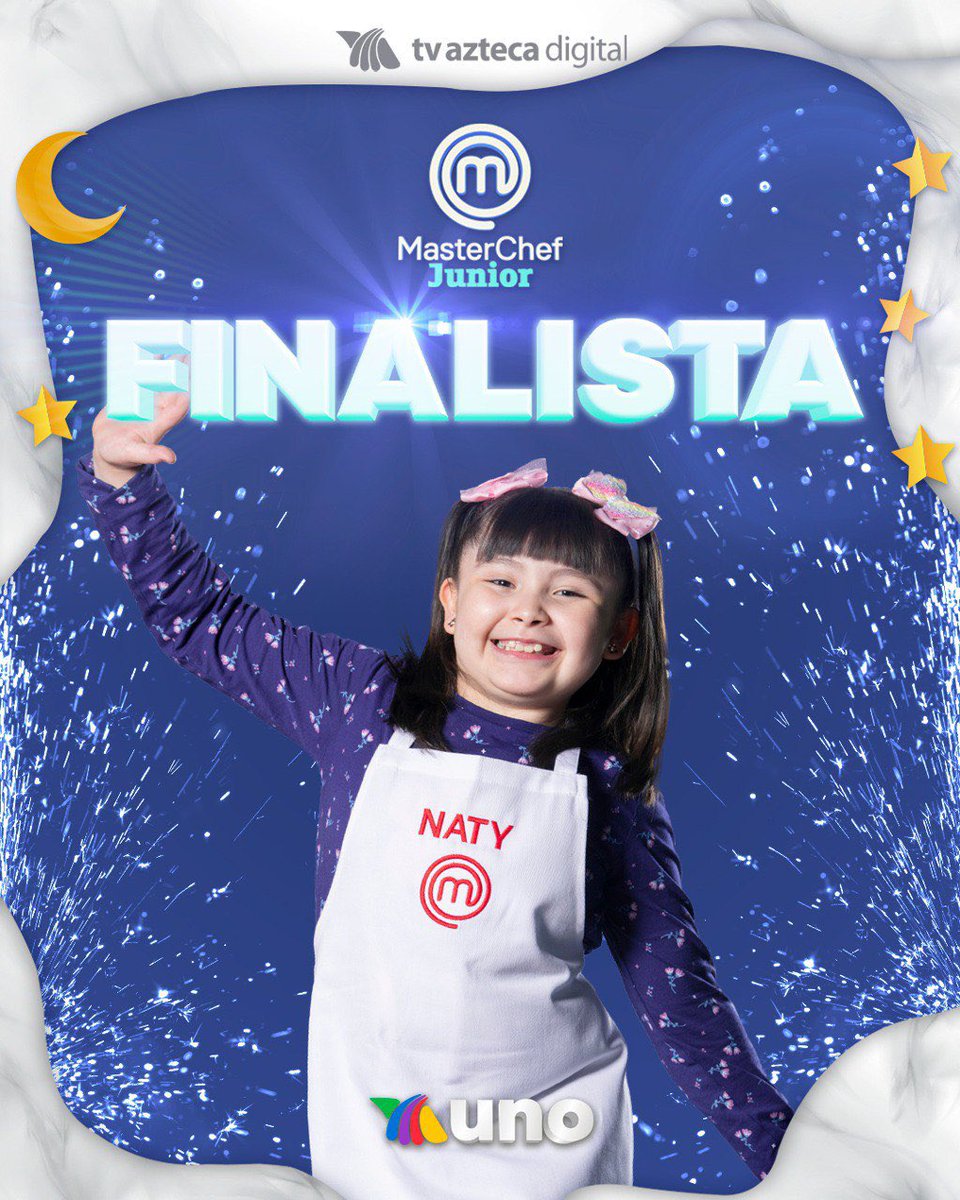 DeNocheConCesar's tweet photo. Los tres primeros finalistas de @MasterChefMx son Naty, Esau y Javi 👍. El cuart@ finalista lo conoceremos la siguiente semana en un duelo entre Carlos y Sofi 😱 #SemifinalMasterChefJunior https://t.co/oZFvIncsvm