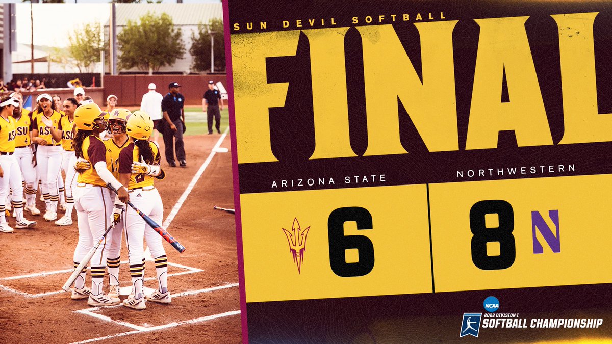 ASUSoftball's tweet image. It has been a great 2022 season 💛

Thank you for the support, Sun Devil nation 🔱

#ForksUp /// #O2V