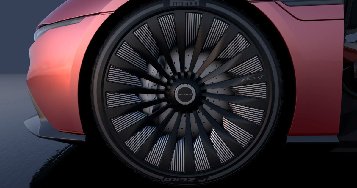 iPhonedo's tweet photo. This is so beautiful! DeLorean #Alpha5

0-60: 2.99s
Top Speed: 155 mph
Range: 300+ mi
Battery: 100+ kWh
Drag Coeff.: 0.23 Cd https://t.co/WSU5tQvQqf