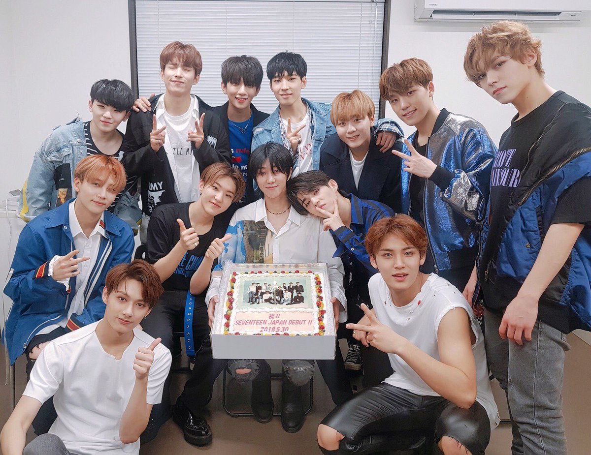 今日5月30日やん！！
日本デビュー4周年おめでとう🥳
CARATちゃんのためにいつもありがとう
これからもよろしくね、、🔥
<a href="/pledis_17jp/">SEVENTEEN Japan</a> <a href="/pledis_17/">세븐틴(SEVENTEEN)</a>