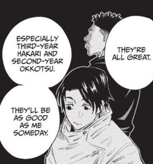 LJ_Hollywood's tweet photo. They suspended Hakari because they knew a man with his own theme song is simply too powerful 
#JujutsuKaisen #chapter186 https://t.co/ElBBsrChiv