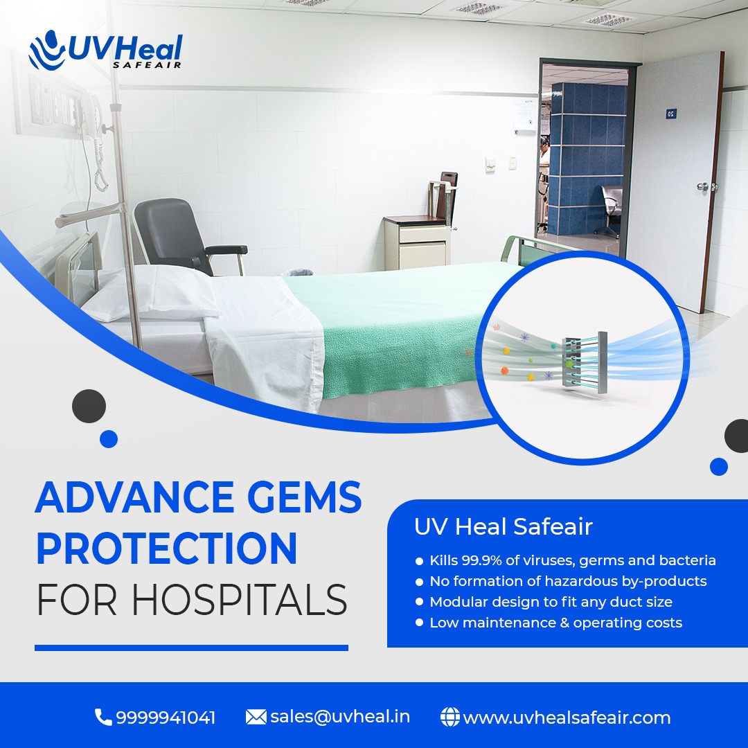 The COVID-19 pandemic has already taught us the importance of clean and germ free air, especially in public places that such hospitals and shopping malls. 

#UVHeal #SafeAir #BreatheFree #CentralizedAc #AirDisinfection #VirusFree #HealthCare #HVACTechnician #Omicron #COVID19