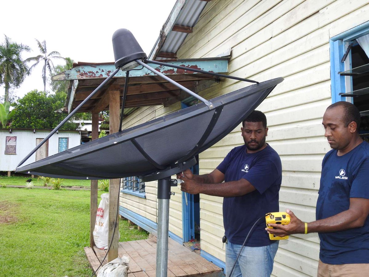 WalesiF's tweet photo. Last week (26/05/22), our #Walesi team travelled to Nawairuku Village in Rakiraki, at the request of the Turaga Ni Koro, Mr Waisea Nagonelevu.
Read more: https://t.co/0foUU4TOhi
#DigitalTV #FreeChannels #TeamFiji #Fiji #FijiNews https://t.co/IzM2hA5aTg