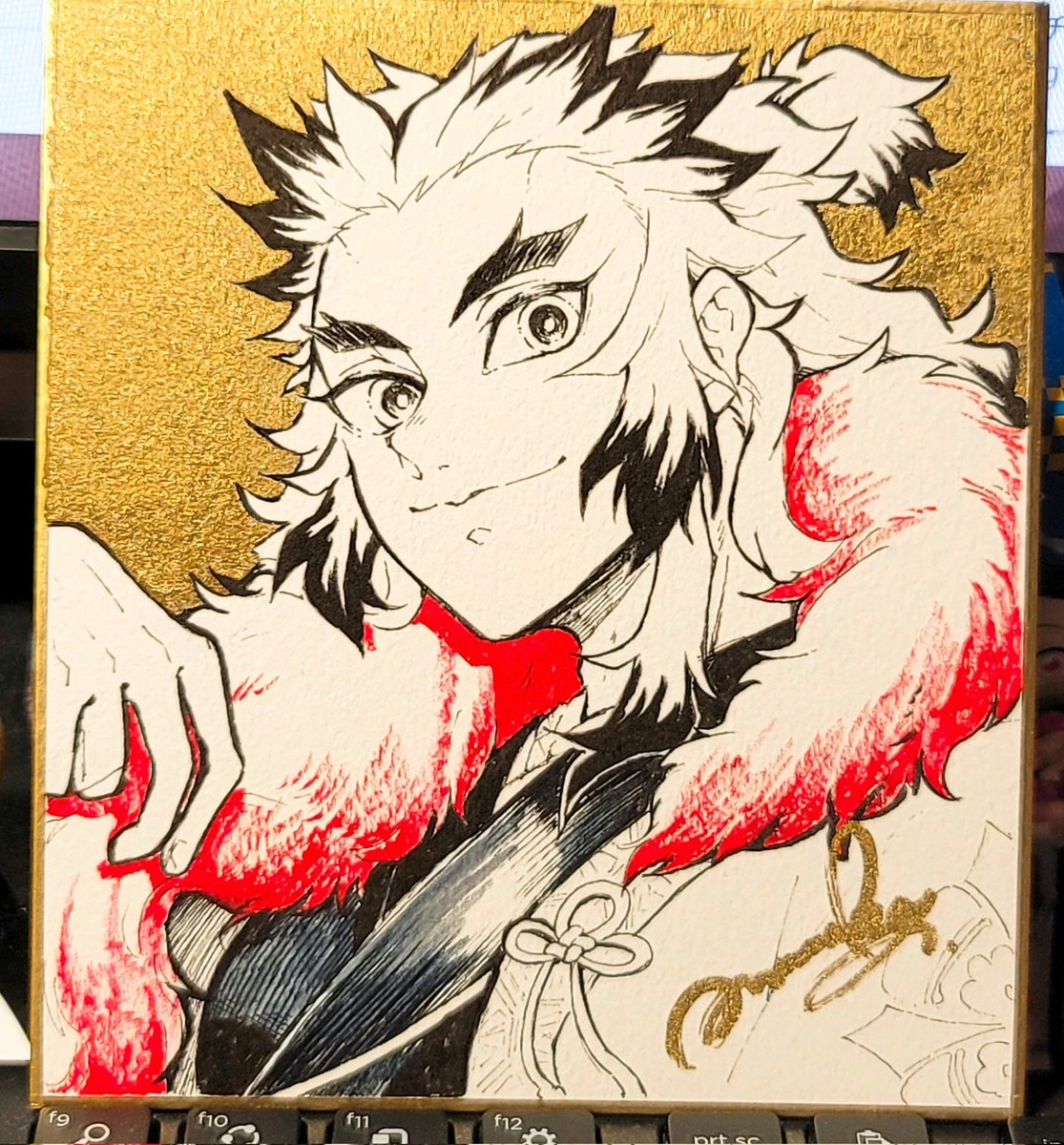 mamimume_momo's tweet photo. ちょっと前に描いた色紙達 https://t.co/RwtXMDkVkY
