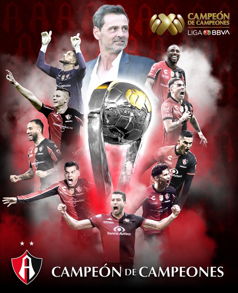 futmxweb's tweet photo. Atlas es campeón del clausura 2022 y bicampeon del futbol mexicano https://t.co/6dyvS73HXo #golmx https://t.co/5OlwI3QaKF