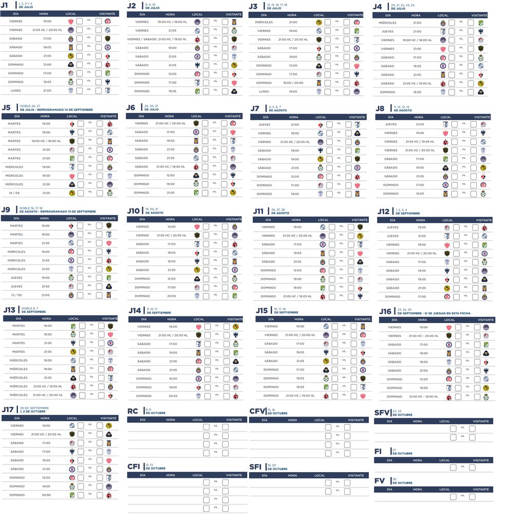 futmxweb's tweet photo. Calendario apertura 2022 futbol mexicano https://t.co/f3Xf7Ed4ej #golmx https://t.co/ojNpMLCnim