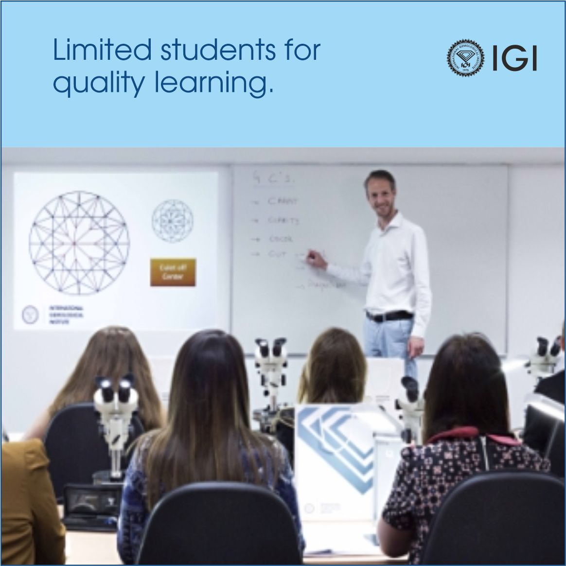 igiworldwide's tweet photo. With its focus on quality education, IGI designs batches for limited students. We ensure that every minute spent at our campus enriches the student, stretching his or her horizons.
#gemology #jewelryeducation #diamondgraduate #coloredstone #education #igischoolofgemology #igi https://t.co/jCMZOlcksp
