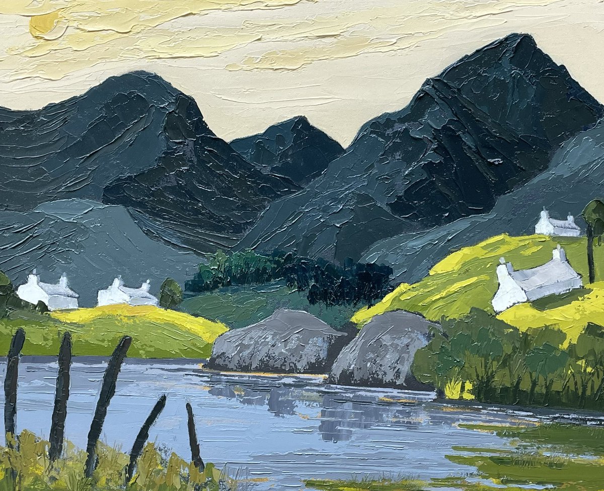 RogersJonesCo1's tweet photo. DELIVERED FOR AUCTION THIS WEEK
Wynne Jenkins oil ’Marchlud Mwyn’ 🌅
ESTIMATE: £600-800
AUCTION: The Welsh Sale
DATE: July 16
#WelshArt #landscapes #Cymru #Celf #oilpaintings #auction #auctioneersinwales 🏴 https://t.co/hiy0DWQXmm