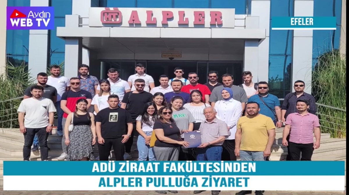 ADÜ Ziraat Fakültesi Aydın Pulluğu Ziyaret Etti
#adü #adnanmenderesuniversitesi #ziraatfakultesi #kesfet #aydinwebtv #EgeWebTv