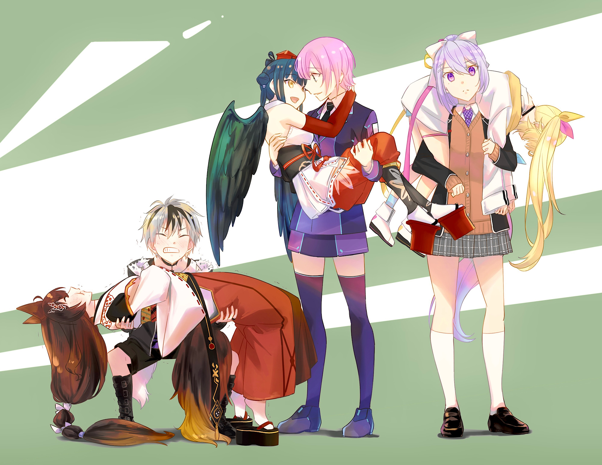 Inali 限界お姫様抱っこ星 恋フミ カルタの絵札 サラ星図 漆黒の水鏡 りりあーと でろあーと T Co Pypitsxvgs Twitter
