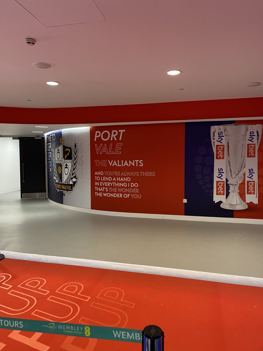 pvfc_carol's tweet photo. Believe Valiants!

The day is here and @OfficialPVFC are Wembley bound. 

Sing loud and proud, enjoy your day and the whole experience. 

Up the Vale!

Cx #PlayOffs #playofffinal #SVA #valiants #Wembley #letsdothis #playoffs2022 https://t.co/mt8P1U28pb