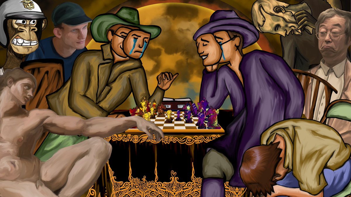 Giveaway!
$100 USDT to one lucky winner😁

Thanks for all the support and love on Chess Players🙏

To enter- 
-Like, RT
-Share one good thing that happened to you recently

Thanks
Will announce winner in 3-4 days
#nft #chess 
<a href="/AsyncArt/">Async Art</a> 
async.art/blueprints/61d…