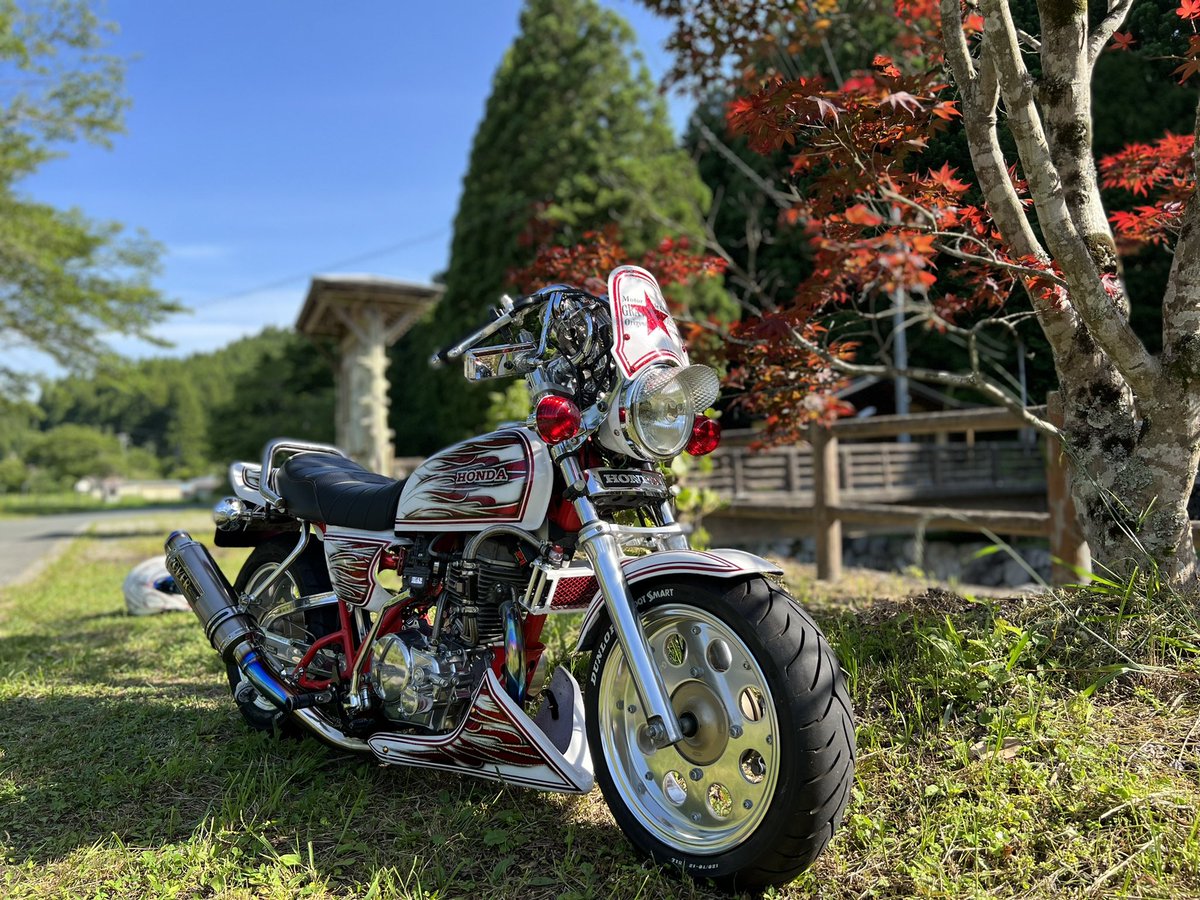 4mini_APE's tweet photo. 綺麗にして自賠責入れて走るようになった🛵 https://t.co/kPVHpspSbS