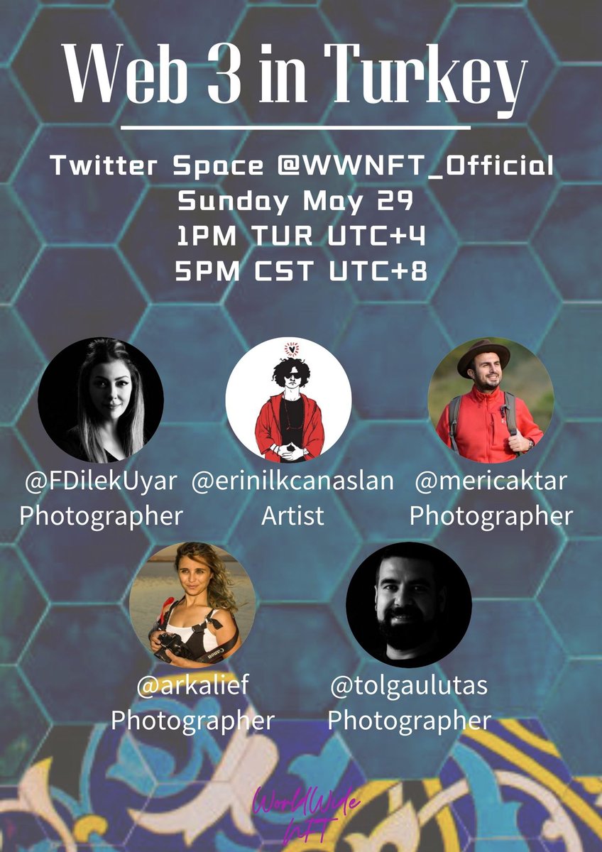 Continuing our mission to connect the world. Next up- Turkey 🇹🇷 

<a href="/WWNFT_Official/">WorldwideNFT</a> #nft #web3