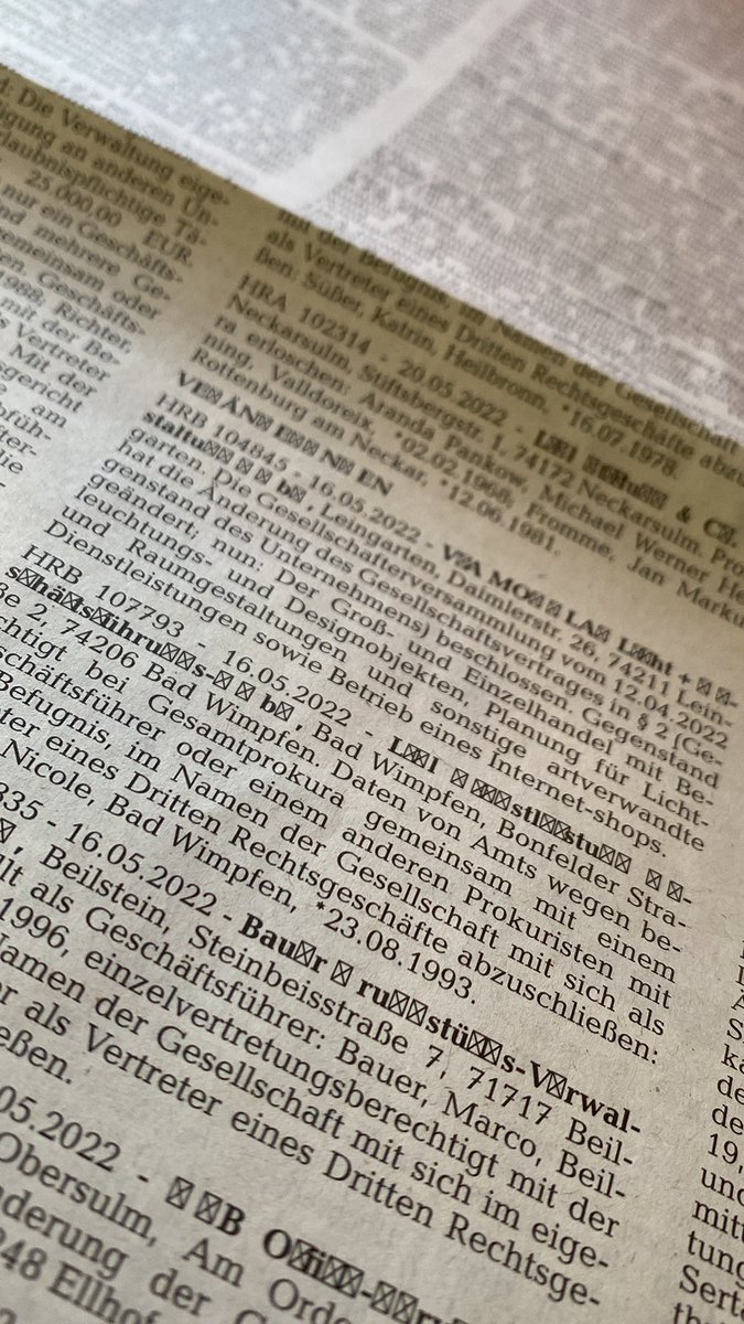 Liebe <a href="/stimmeonline/">Stimme.de</a>, eines meiner Abo-Wochenhighlights hat heute ein Rätsel-Feature - tolle Idee, aber ich kann’s nicht lösen 🙈 da scheint heute Nacht was verrutscht zu sein bei den Druckdaten.