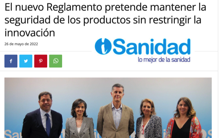 Tecno_Sanitaria's tweet photo. Como ya estaba establecido en el texto original que entró en vigor el 26 de mayo de 2017, hoy termina el periodo transitorio y entra en aplicación el Reglamento IVDR.Puedes ver esta interesante entrevista en la que participan Carmen Ruiz-Villar, Gloria

https://t.co/dSrKvSGHtV https://t.co/MY4wZ0xr1h