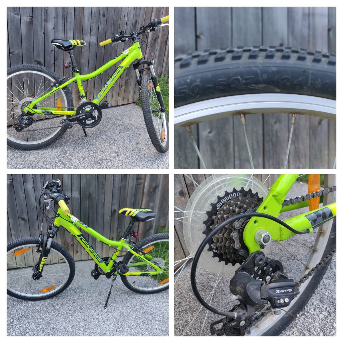 papsl's tweet photo. #Prodam otroško kolo 24"🚲, primerno za kolesarski izpit ali vožnjo kar tako. 
Odličen letnik, bogata dodana oprema:
- 21 prestav
- prestavne ročice na krmilu (kot Ferrari)
- bio naravna klima  🍃  
- vzmeteno prvo kolo
- odlična vidljivost
- garažiran, servisiran, prvi lastnik🏅 https://t.co/5tqFXyDE5S