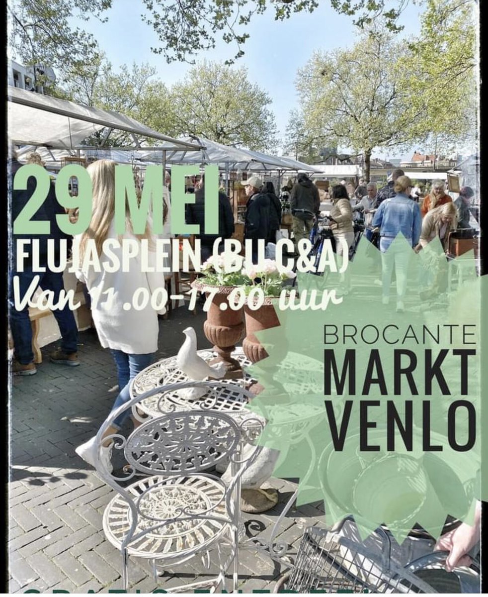 1sinba's tweet image. Morgen zondag 29 mei is Brocante kuipje erbij