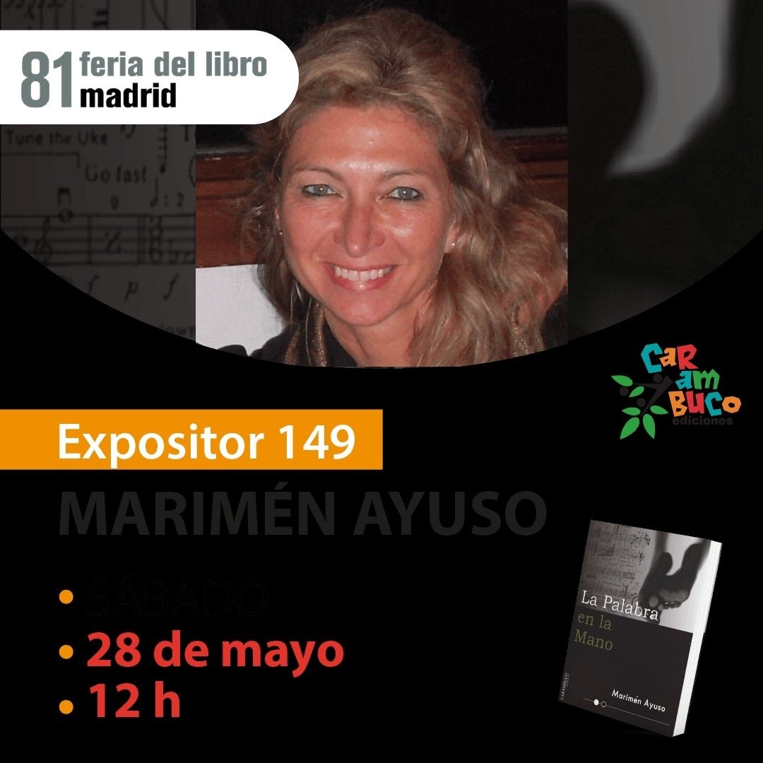 Hoy es el día 
La Palabra en la Mano. Una historia de cómo nos sentimos los hijos de padres sordos.
A las 12.00 en la caseta 149