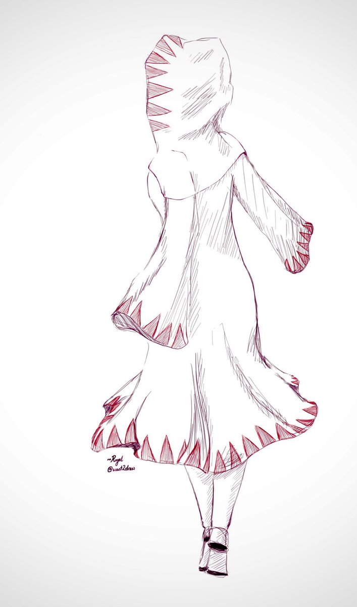 Want2Draw's tweet photo. A sketch inspired by Final Fantasy White Mages. https://t.co/7JQPzjE3GM