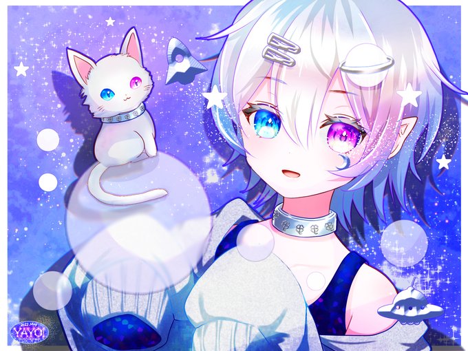 宇宙人のtwitterイラスト作品