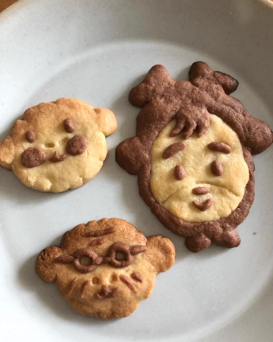 小らことらっこ師匠も
#となやのクッキー 