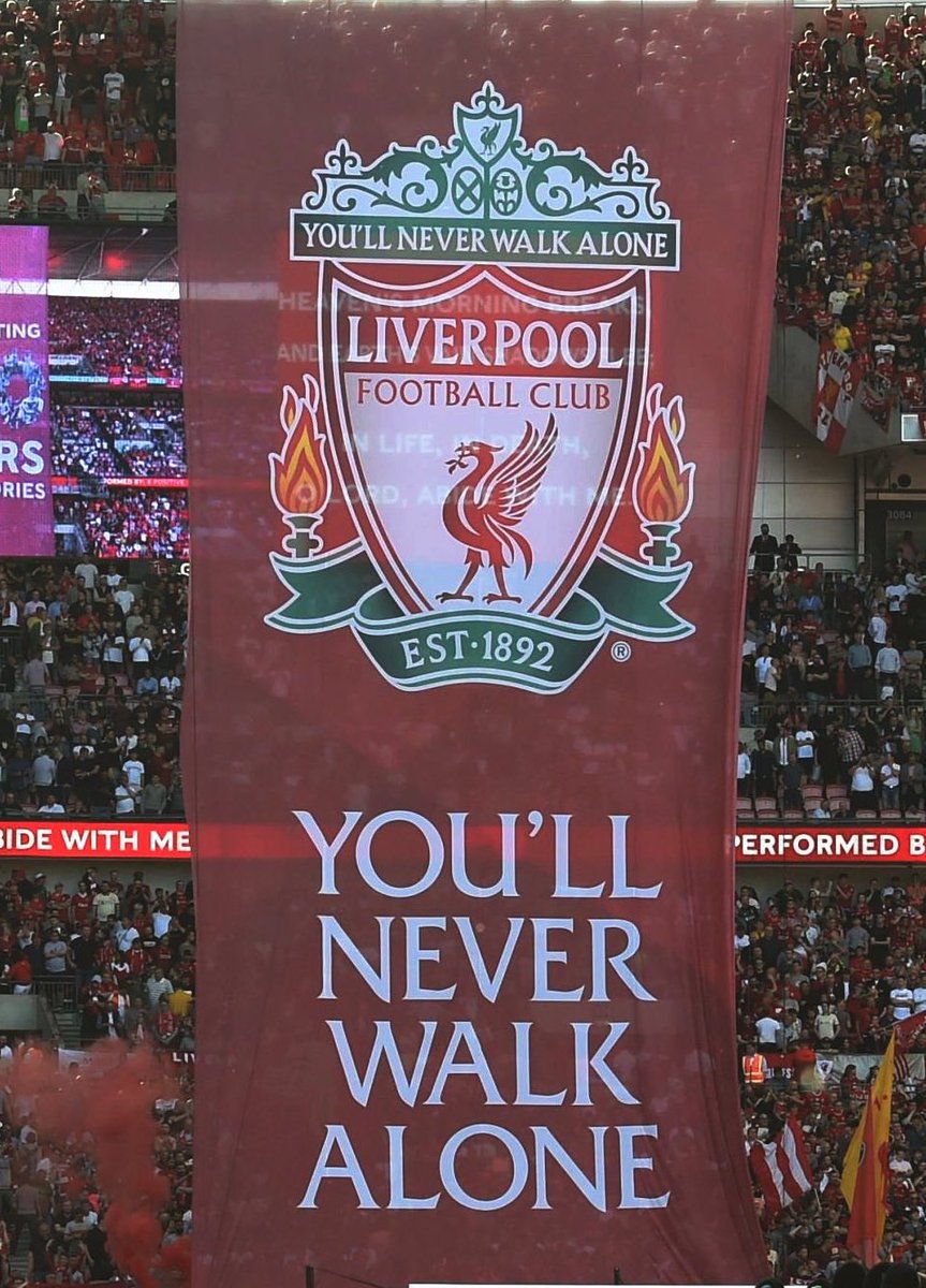 snappedlfc's tweet photo. Whatever happens tonight remember these words❤️ https://t.co/QjP9YC97FP