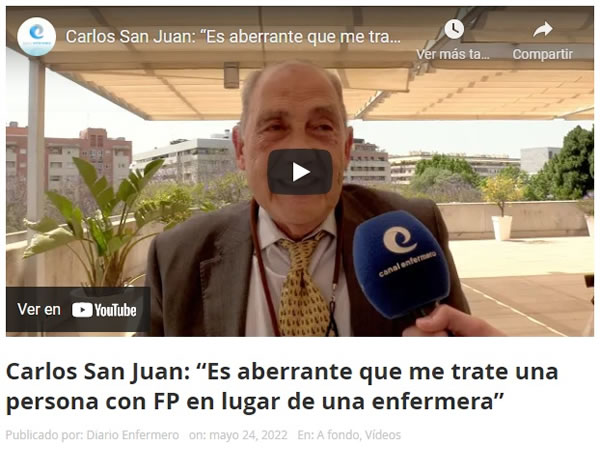 Polémica sobre las denigrantes declaraciones del doctor jubilado Carlos San Juan sobre los profesionales titulados de Formación Profesional... FT096xEWAAIlMGp?format=jpg&name=small