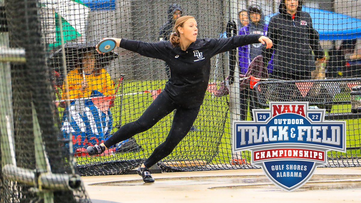BUPilots's tweet photo. Heimlich Finishes Top Ten in Discus for Women's @BUPilotsTF #TrueBlueBU
 - https://t.co/OAnbN7TbCV https://t.co/weYrOFimJX