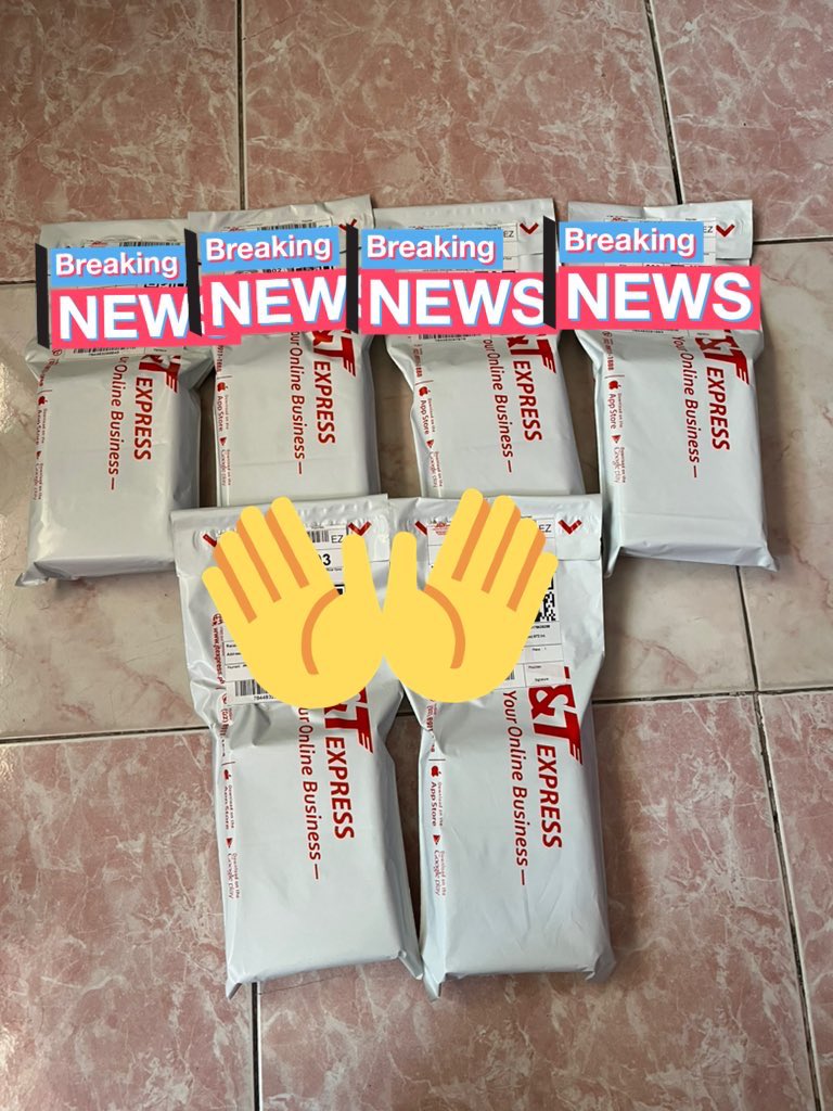 kyuspocket's tweet photo. #euniupdates — [05/28/22]

6 yesterday &amp; 4 earlier parcels were successfully picked up 🥳 ubos na po corrugated box na natira ko for my onhand, kaya will resume po ng shipment after dumating nung packaging materials ko po tyyy 🫶 https://t.co/PmDhMcP9qt